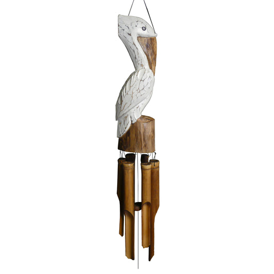 14" Pelican Bamboo Wind Chime