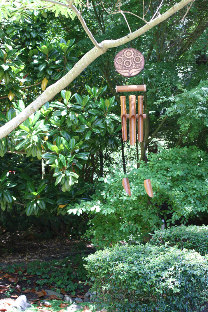 Assorted Carved Harmony Style Bamboo Wind Chimes