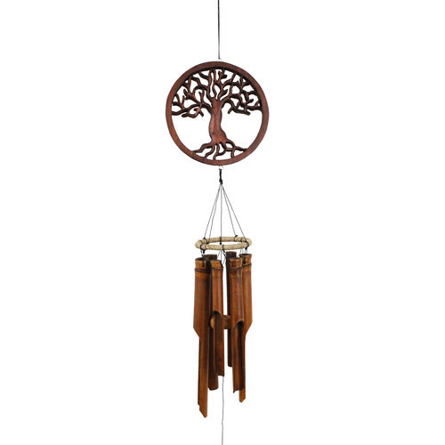 Tree of Life Bamboo Wind Chime