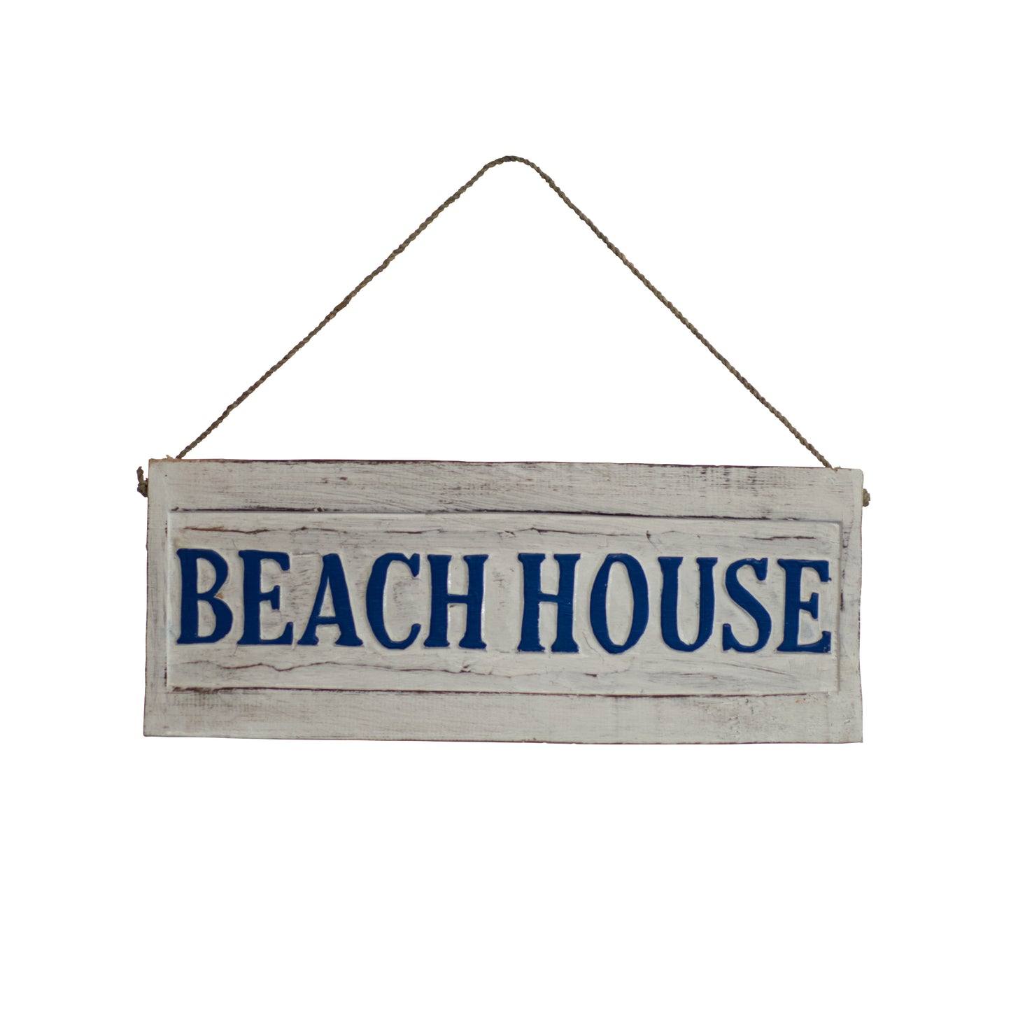 Wooden Beach House Plaque