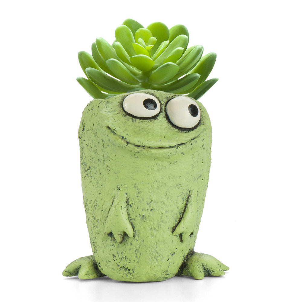 Orville the Frog Planter