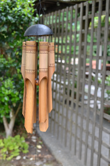 Lace Simple Bamboo Wind Chime