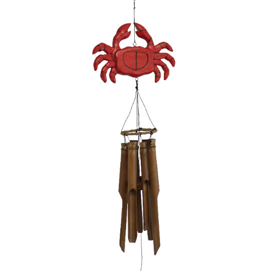 Crab Bamboo Wind Chime
