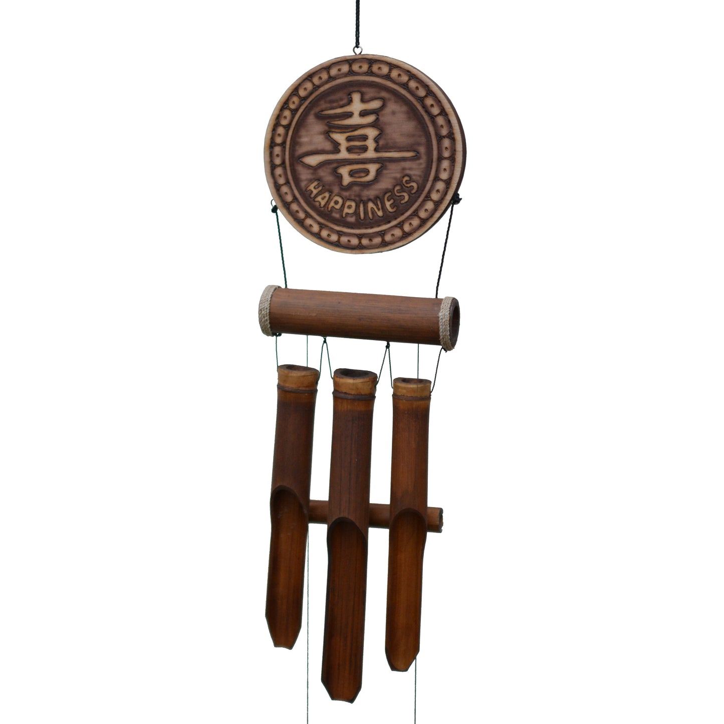 Assorted Carved Harmony Style Bamboo Wind Chimes