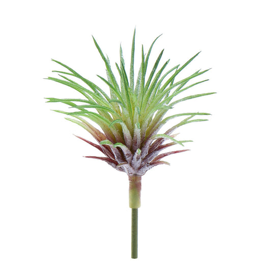 Red & Green Artificial Ionantha, Flocked