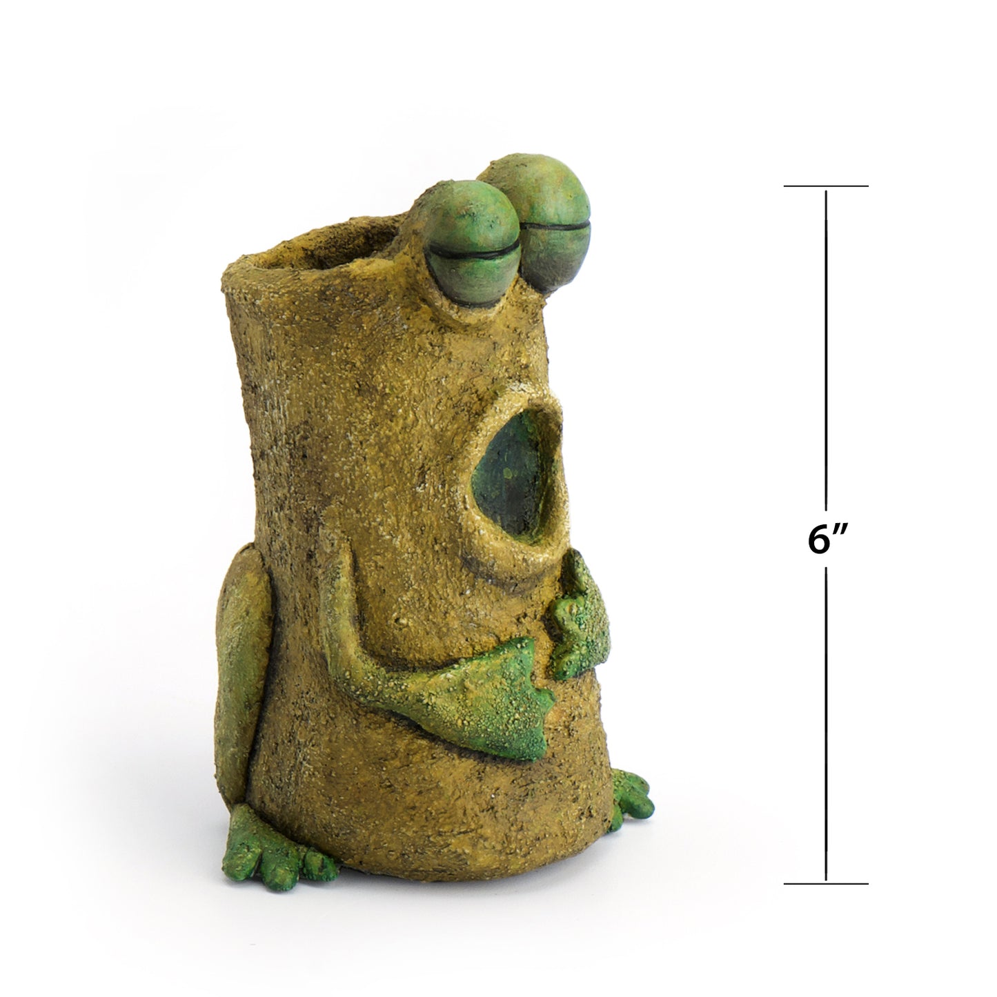 Luciano the Singing Frog Planter