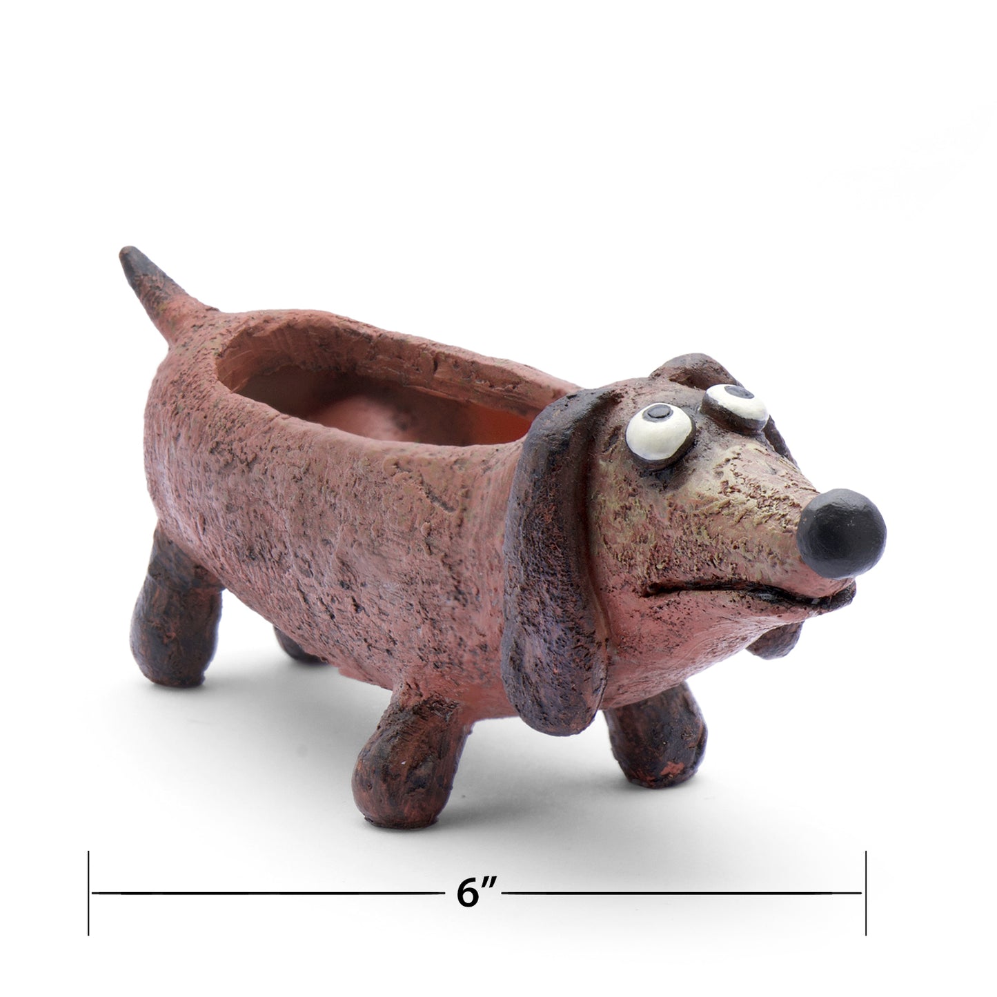 Baby Doxie the Dog Planter