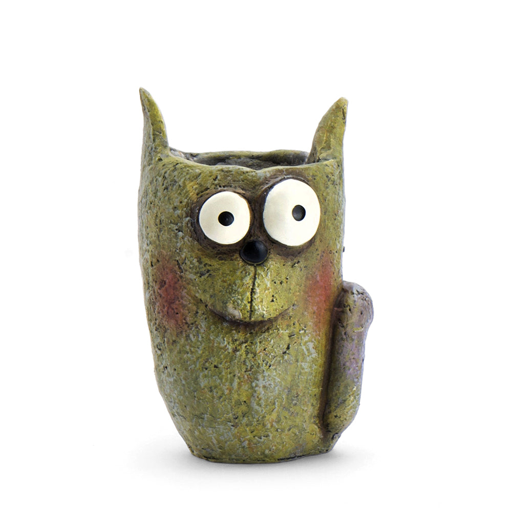 Walley the Cat Bloomies Planter