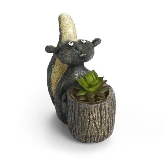 Baby Armand the Skunk Planter