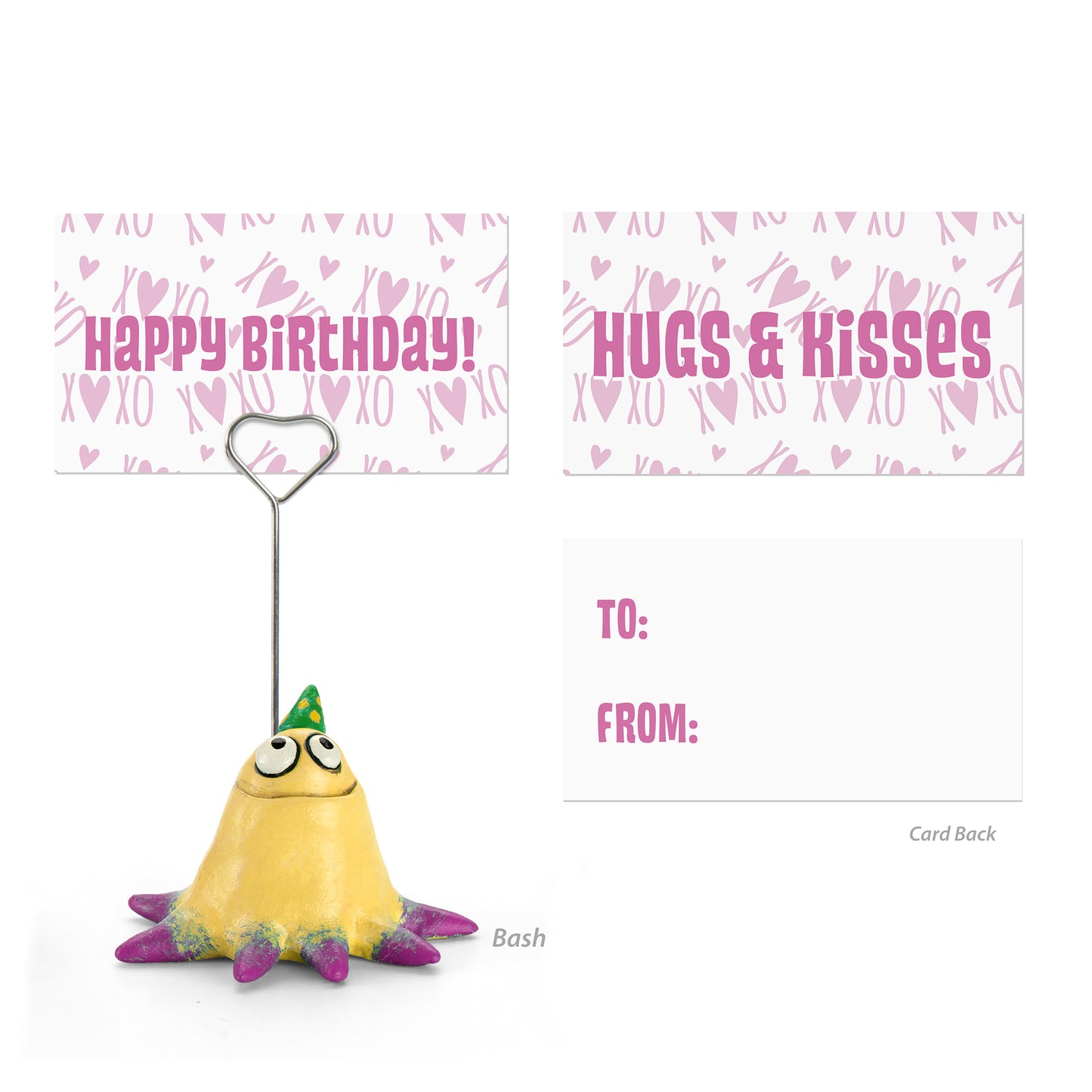 Bash the Party Blob - Comes with 2 greeting cards!